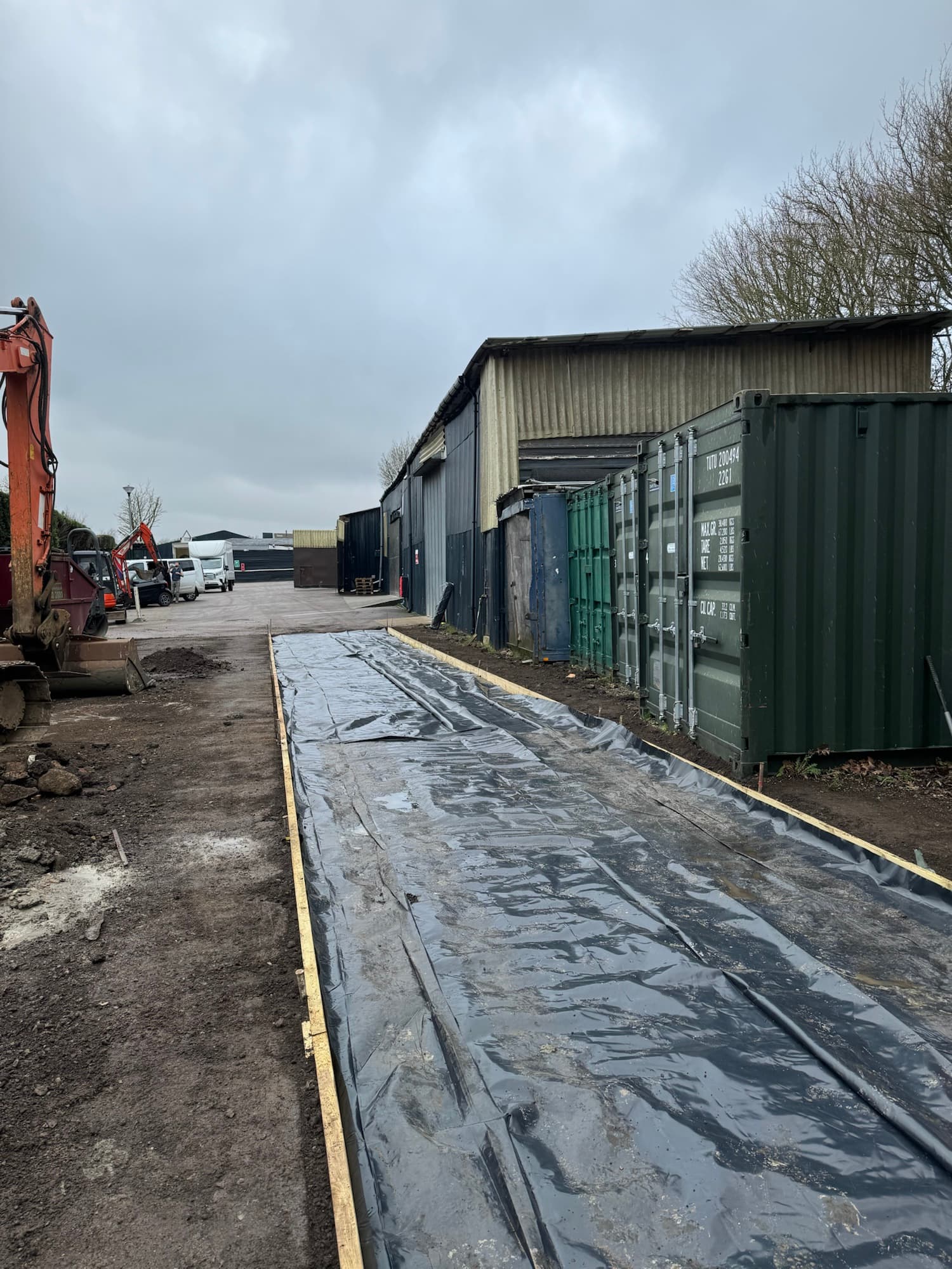 Radlett Concrete Access Road photo 2